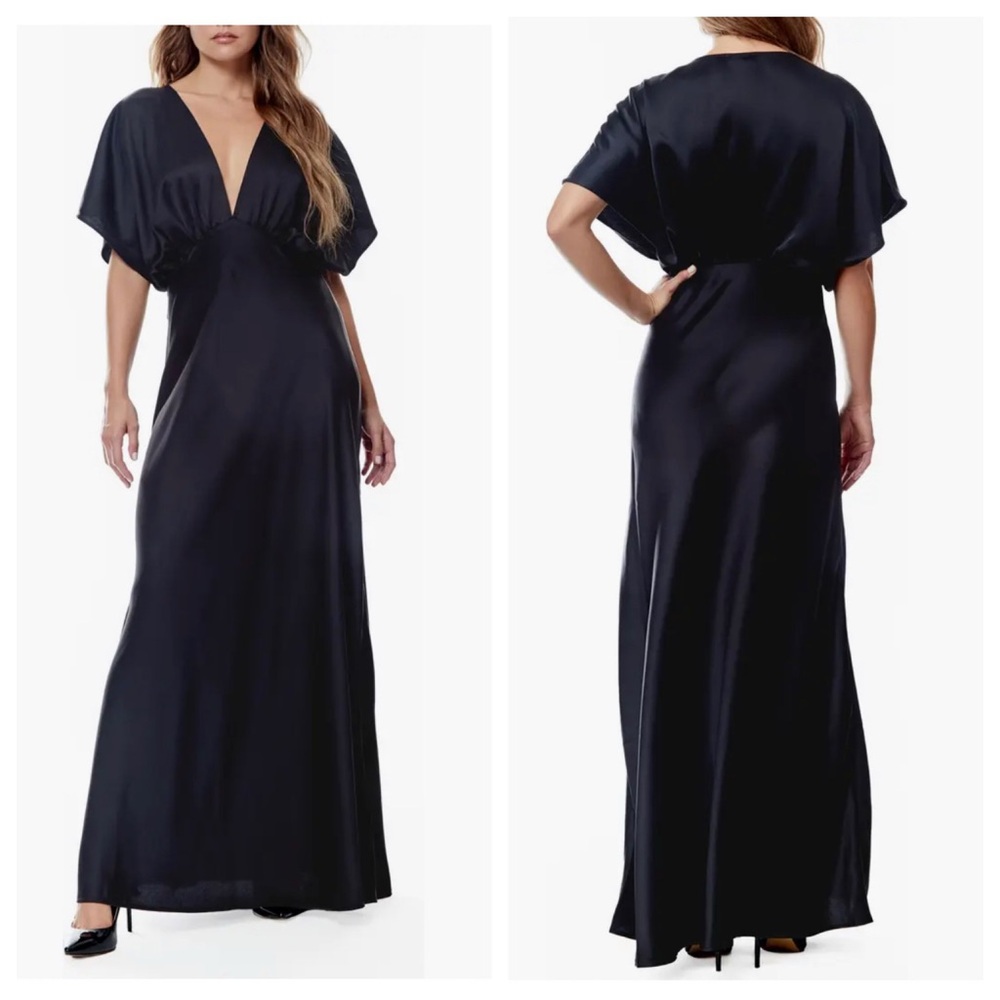 Love by Design Paige Satin Gown Dress